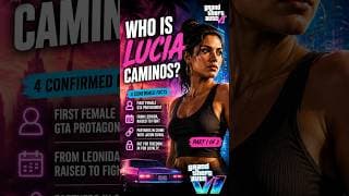 Who Is Lucia Caminos? π | GTA 6's Main Character